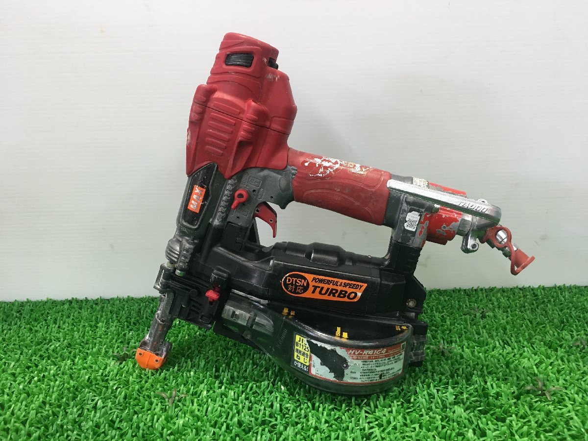 中古品】☆MAX(マックス) 41㎜高圧接続ターボドライバ HV-R41G4 中古品】☆MAX(マックス) 41㎜高圧接続ターボドライバ HV-R41G4