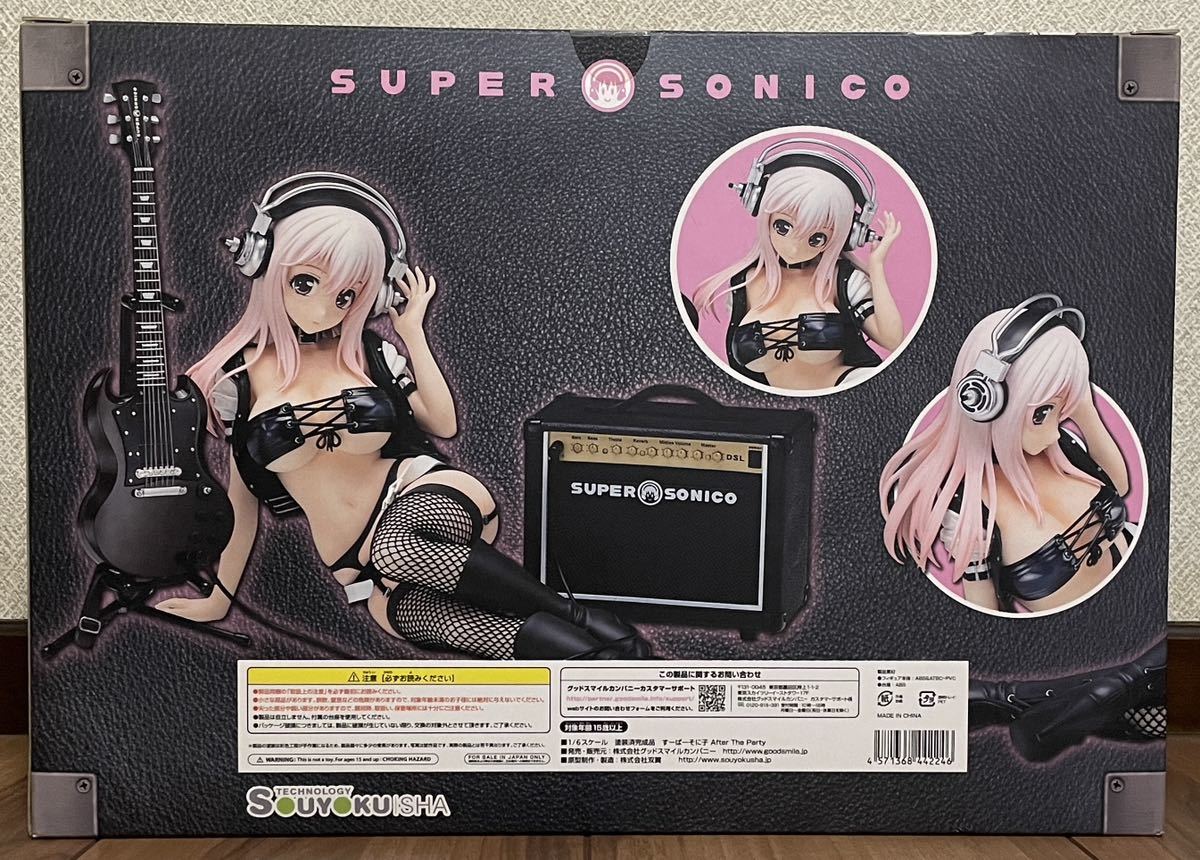 [ unopened * unused ] Super Sonico After The Party 1/6 /gdo Smile Company gsma