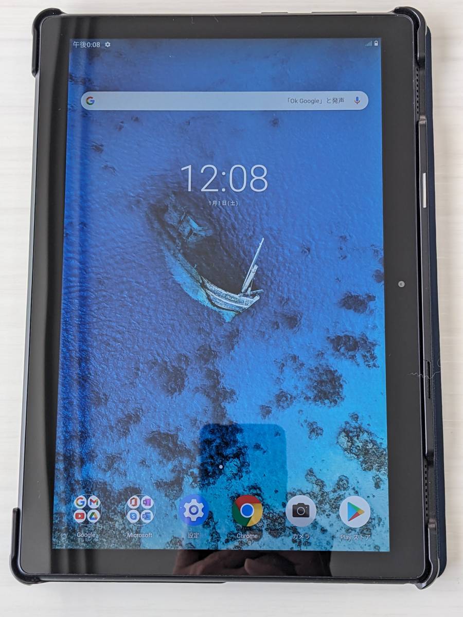 美品★ケース付★Lenovoレノボ★タブレット★LTE/SIMフリー★Tab M10 REL ZA500045JP/TB-X605LC★Android10/32GB/3GB/10.1型ワイドIPS/WiFi_画像3