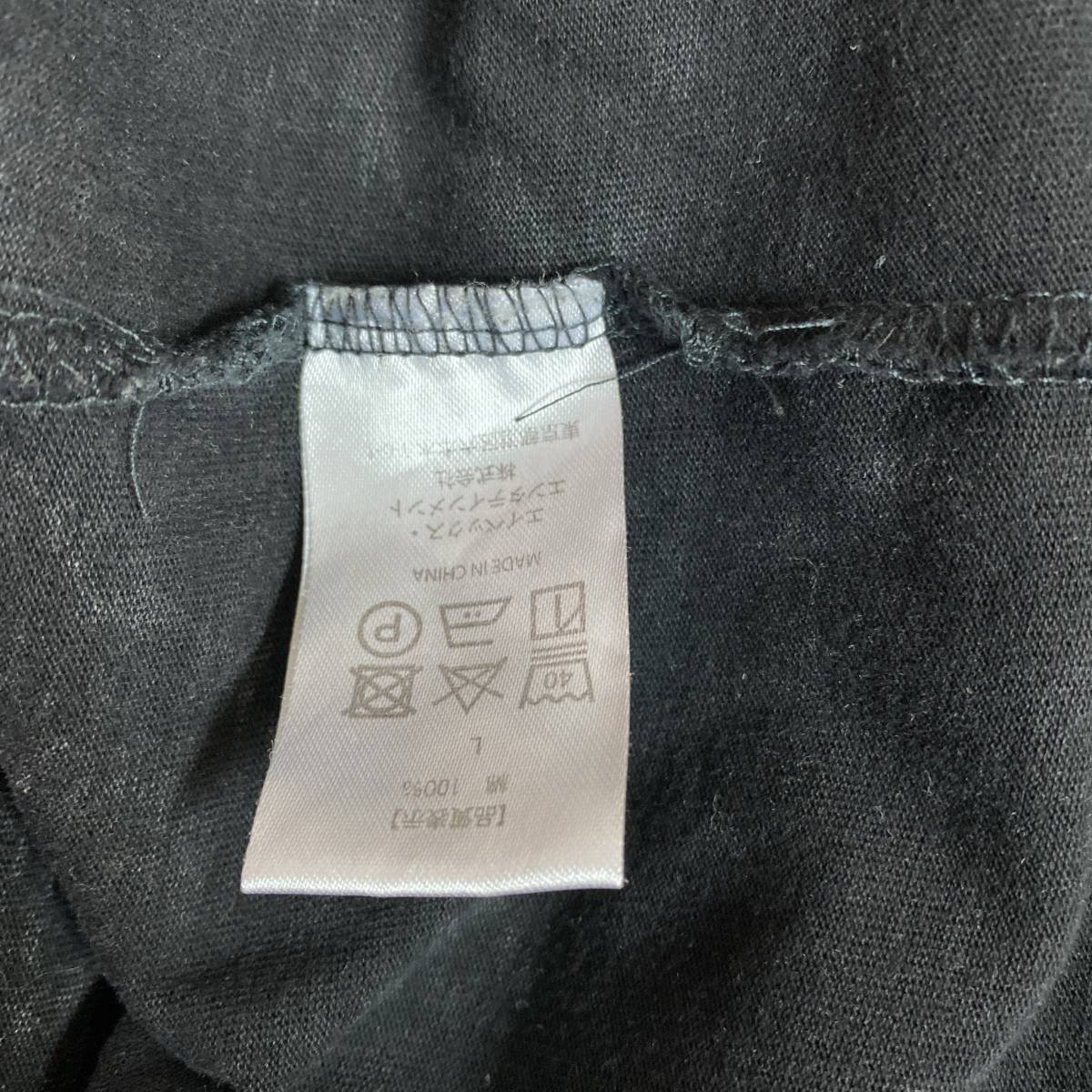 S805 ライブTシャツ Tシャツ 倖田來未 グッズ 半袖 カジュアル L ブラック（黒) コットン 万能 _画像5