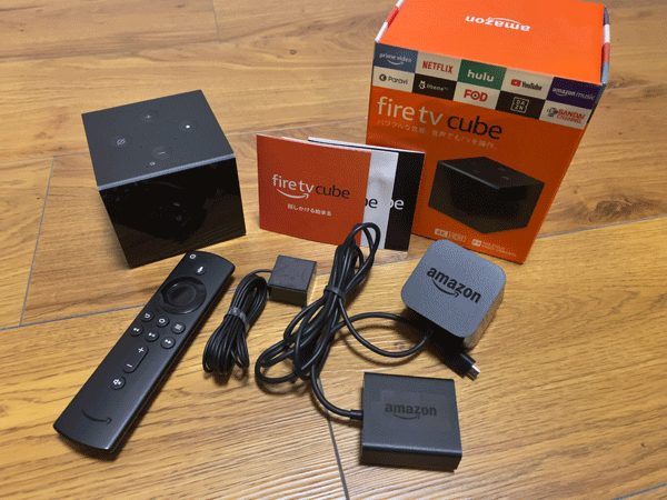 amazon fire tv cube 4K・HDR対応Alexa対応音声認識リモコン付属