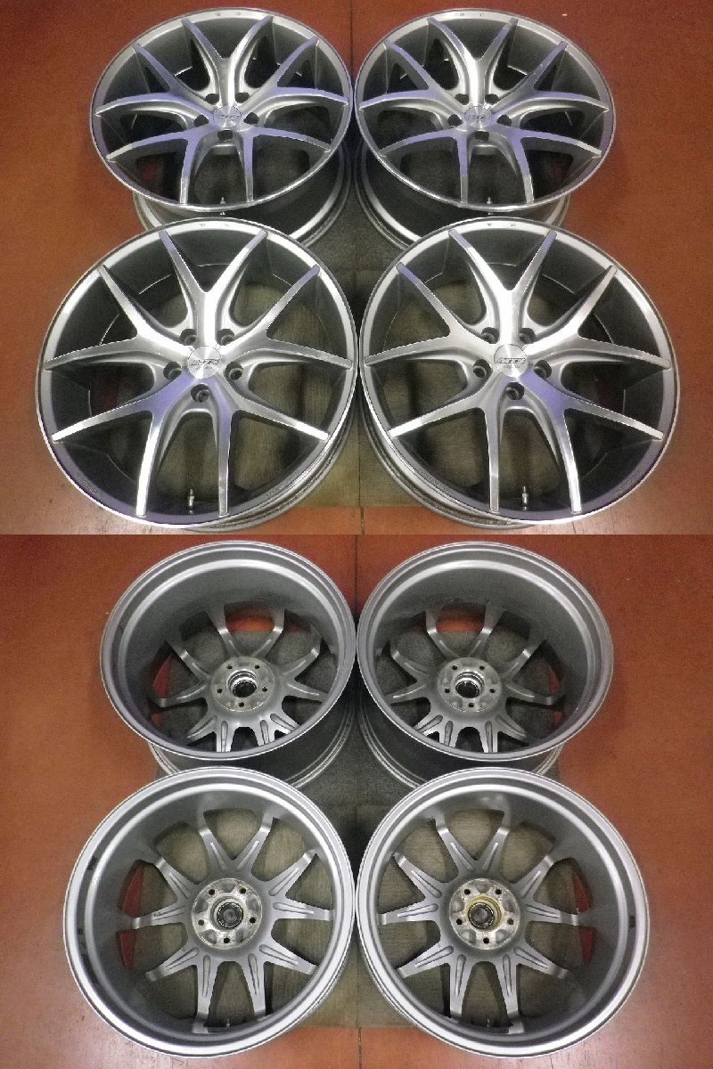 MTS♪20×8.5/9.5・114.3・5H・+38/+38♪アルファード,ヴェルファイア,クラウンに♪店頭受け取り歓迎♪ホイールのみ4本♪R511W14_画像2