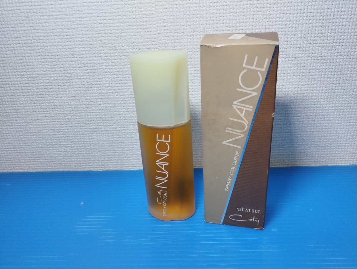 保管品 coty コティ SPRAY COLOGNE NUANCE 残量9割以上_画像1