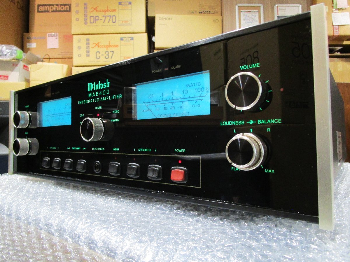 プリメインアンプ マッキントッシュ McIntosh：MA6400_画像2