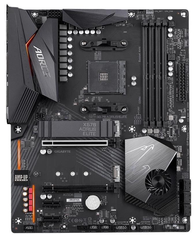 無料配達 6Gb/s SATA 4.0 PCIe 3000 Ryzen AMD ELITE AORUS X570