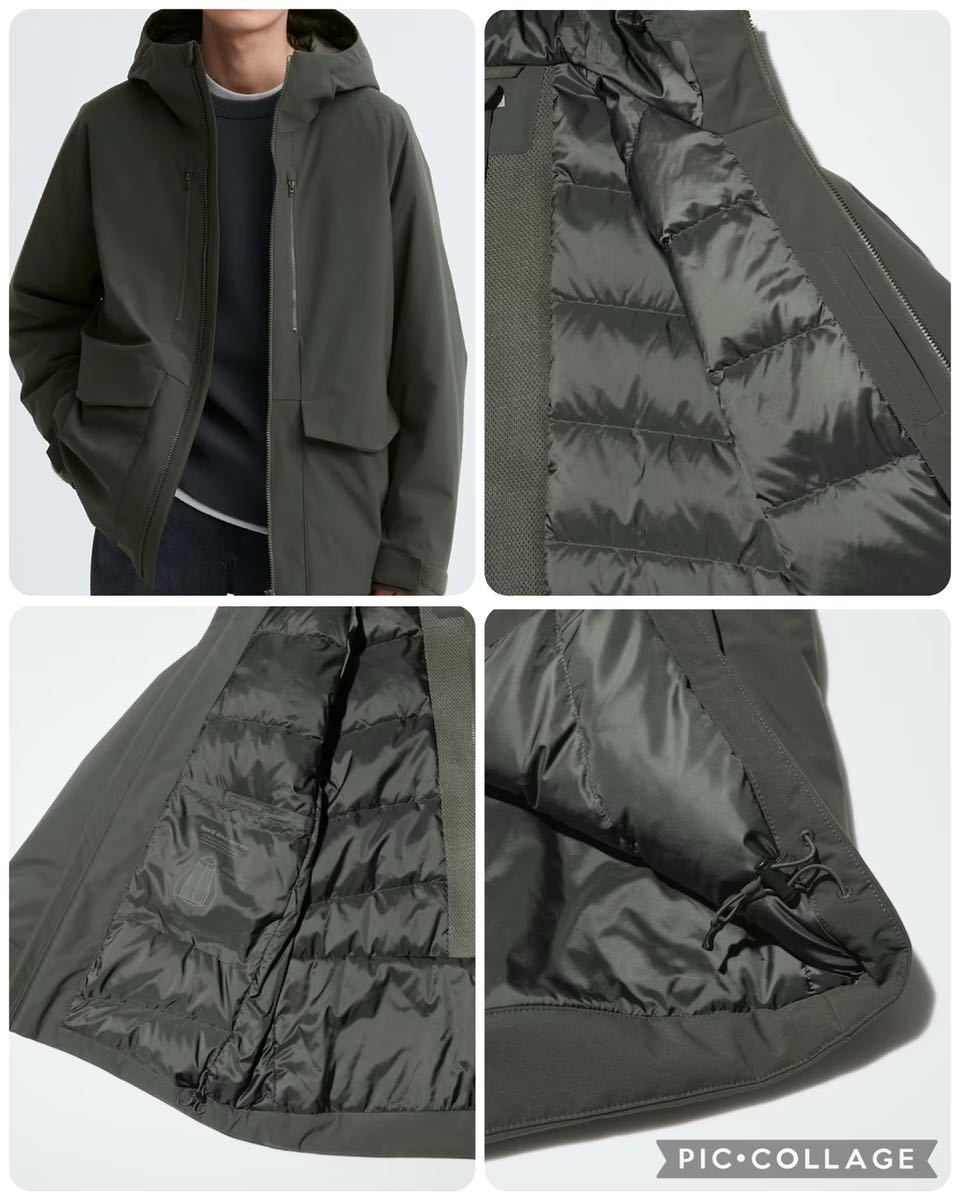 22AW】UNIQLO / ハイブリッドダウンパーカ(3Dカット) / SIZE XL 22AW】UNIQLO / ハイブリッドダウンパーカ(3Dカット) / SIZE XL