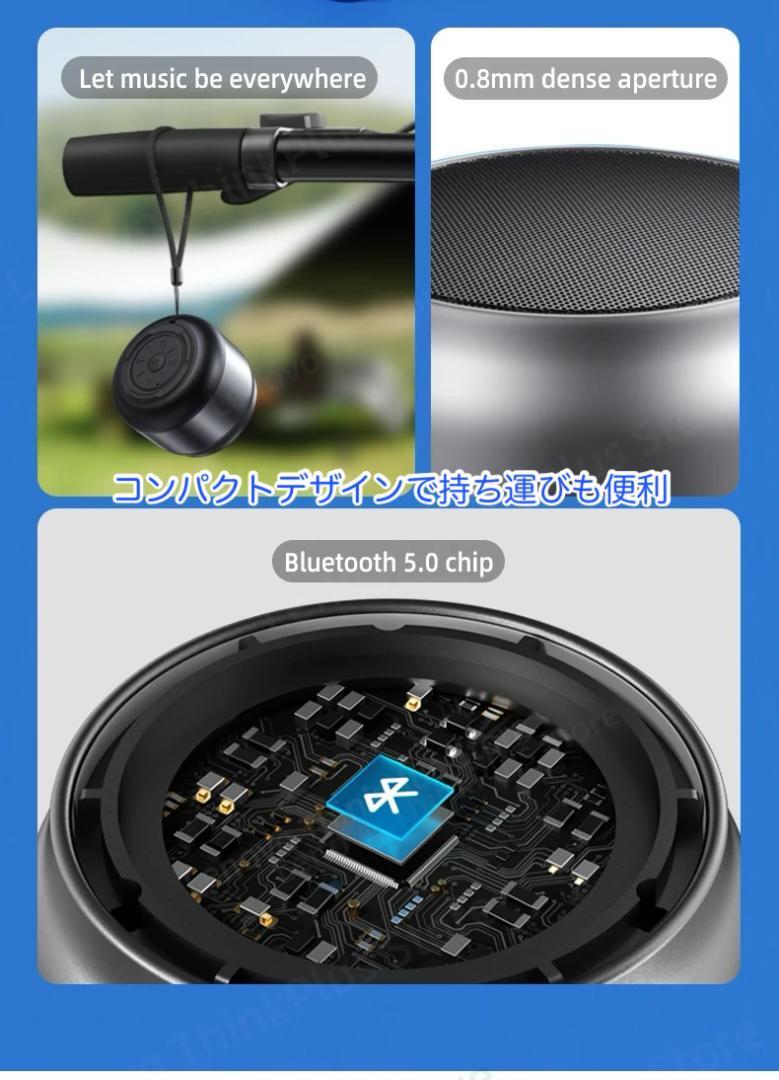 新品　K30　Lenovo　Bluetoothスピーカー　ワイヤレス　ブラック_画像8