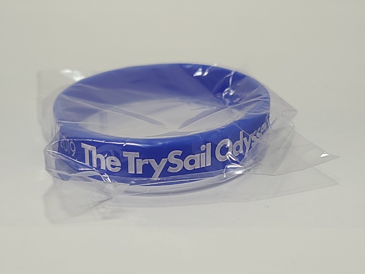 雨宮天 シリコンバンド(ブルー) 「LAWSON presents TrySail Live Tour 2019 “The TrySail Odyssey”」 ガチャ景品　声優　グッズ_画像1