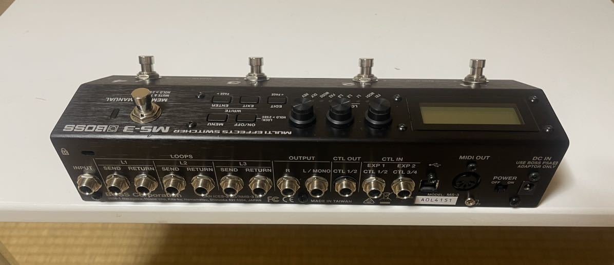 BOSS MS-3 ボス マルチエフェクター スイッチャー_画像2