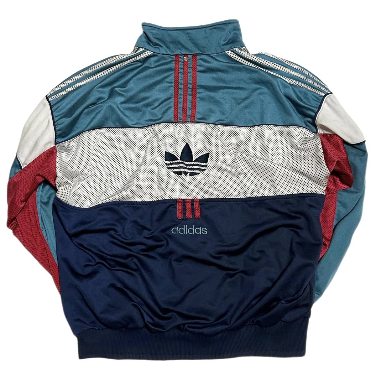 希少 ドットプリント【ビンテージ 90s ユーロ adidas チーム 希少 ドットプリント【ビンテージ 90s ユーロ adidas チーム