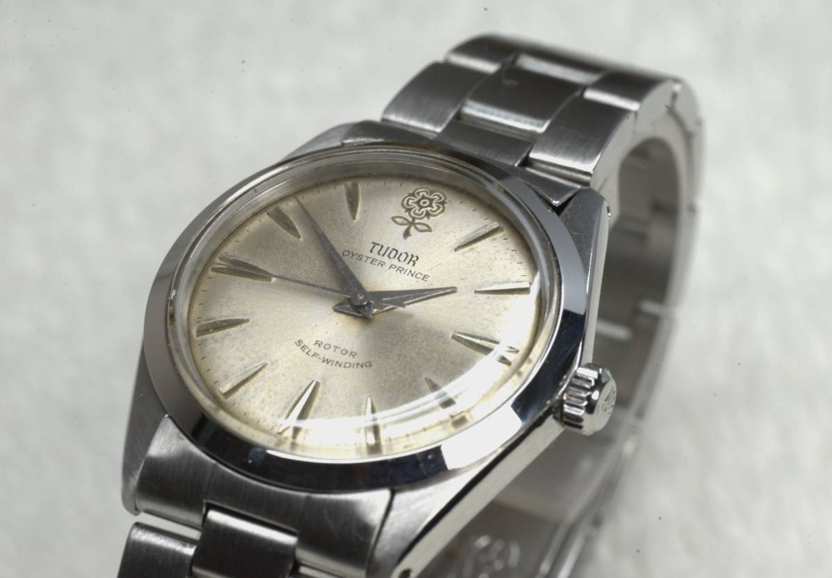 ☆ 人気 TUDOR チュードル イスタープリンス デカ薔薇 Ref.7965 オリジナルダイアル AUTOMATIC Cal.2641 ロレックス ハードブレス付 OH済！_画像1