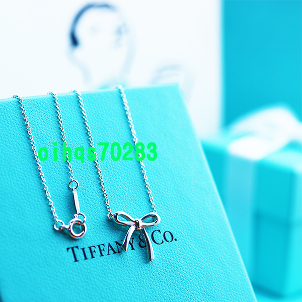 ♪即決♪新品　未使用 TIFFANY &Co. ティファニーボウネックレス