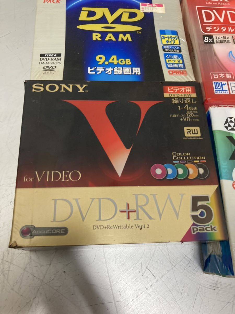 未開封・未使用品　TDK データ用 DVD-R CD-R SONY DVD-RW DVD-RAM CD-RW TDK XA パナソニック_画像2