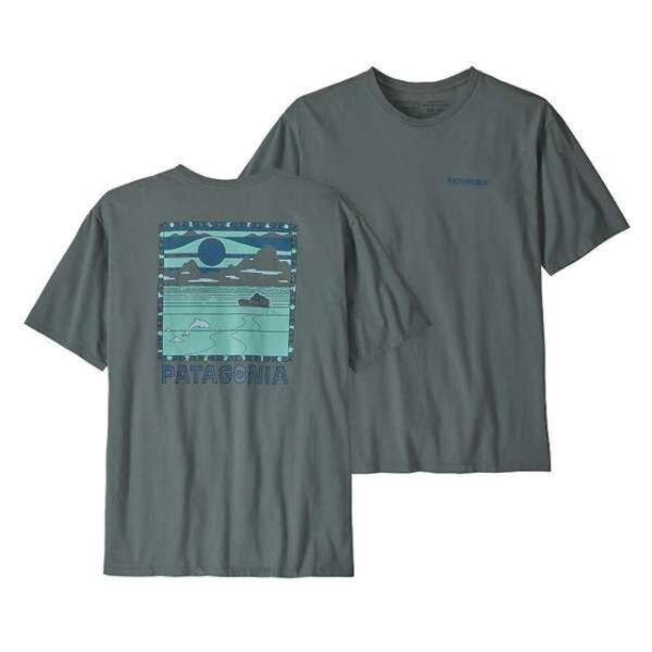 パタゴニア サミット ロード オーガニック Tシャツ 37671 半袖　Nouveau Green　ヌーボーグリーン　XLサイズ
