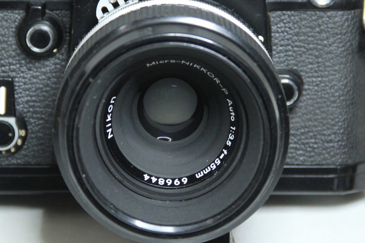 Nikon ニコン フィルムカメラ F2 ボディ レンズ Micro Nikkor Auto 55mm F3.5 フィルム一眼 フォトミックボディ _画像3