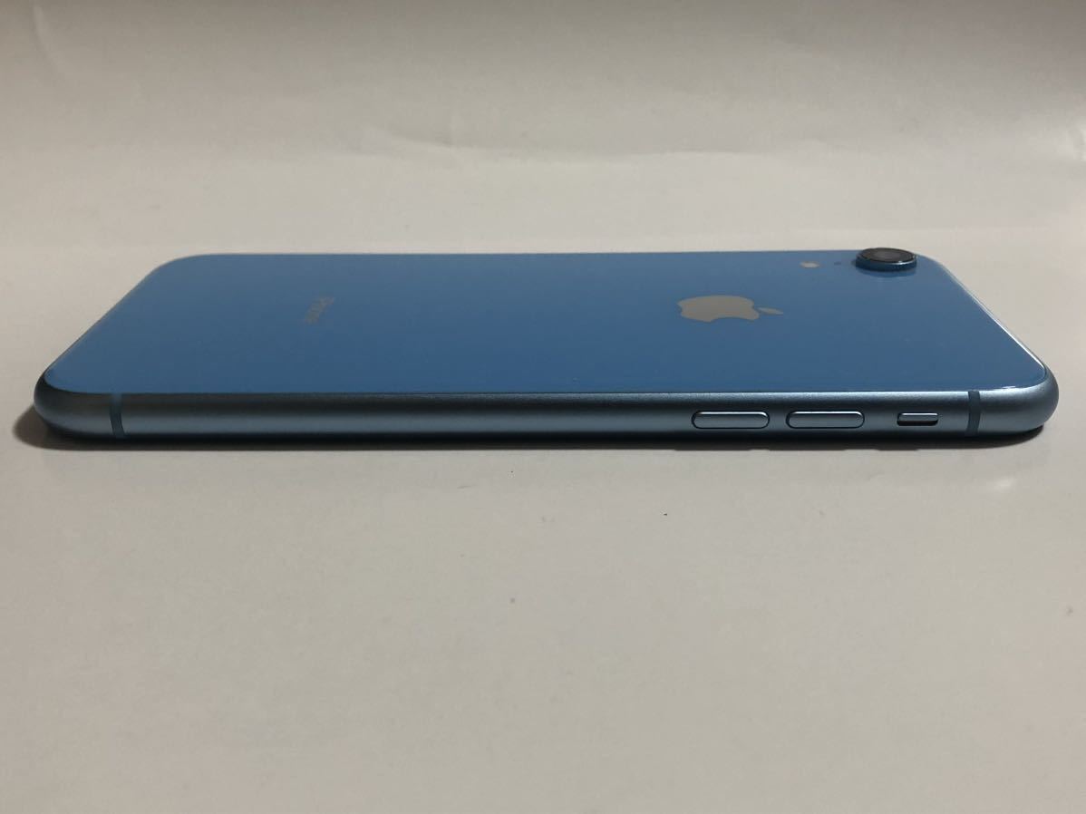 SIMフリー iPhoneXR 128GB 82% ブルー 判定 ○ アイフォン スマートフォン 送料無料 iPhone XR スマホ