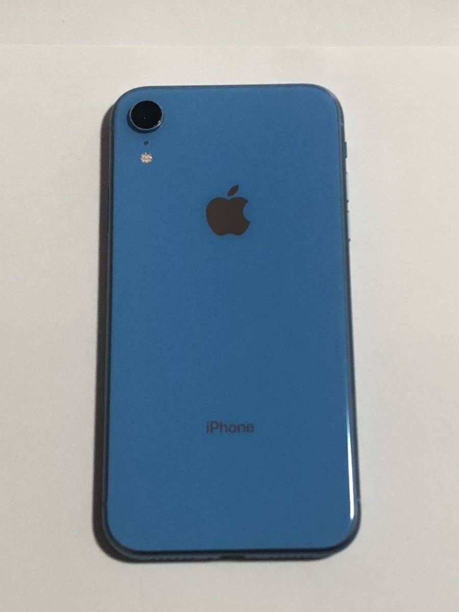 SIMフリー iPhoneXR 128GB 82% ブルー 判定 ○ アイフォン スマートフォン 送料無料 iPhone XR スマホ