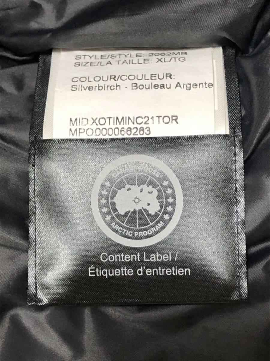 美品 CANADA GOOSE Langford Parka Black Label カナダグース XL ラングフォード ブラックレーベル 国内正規品 カナダグース ジャパン