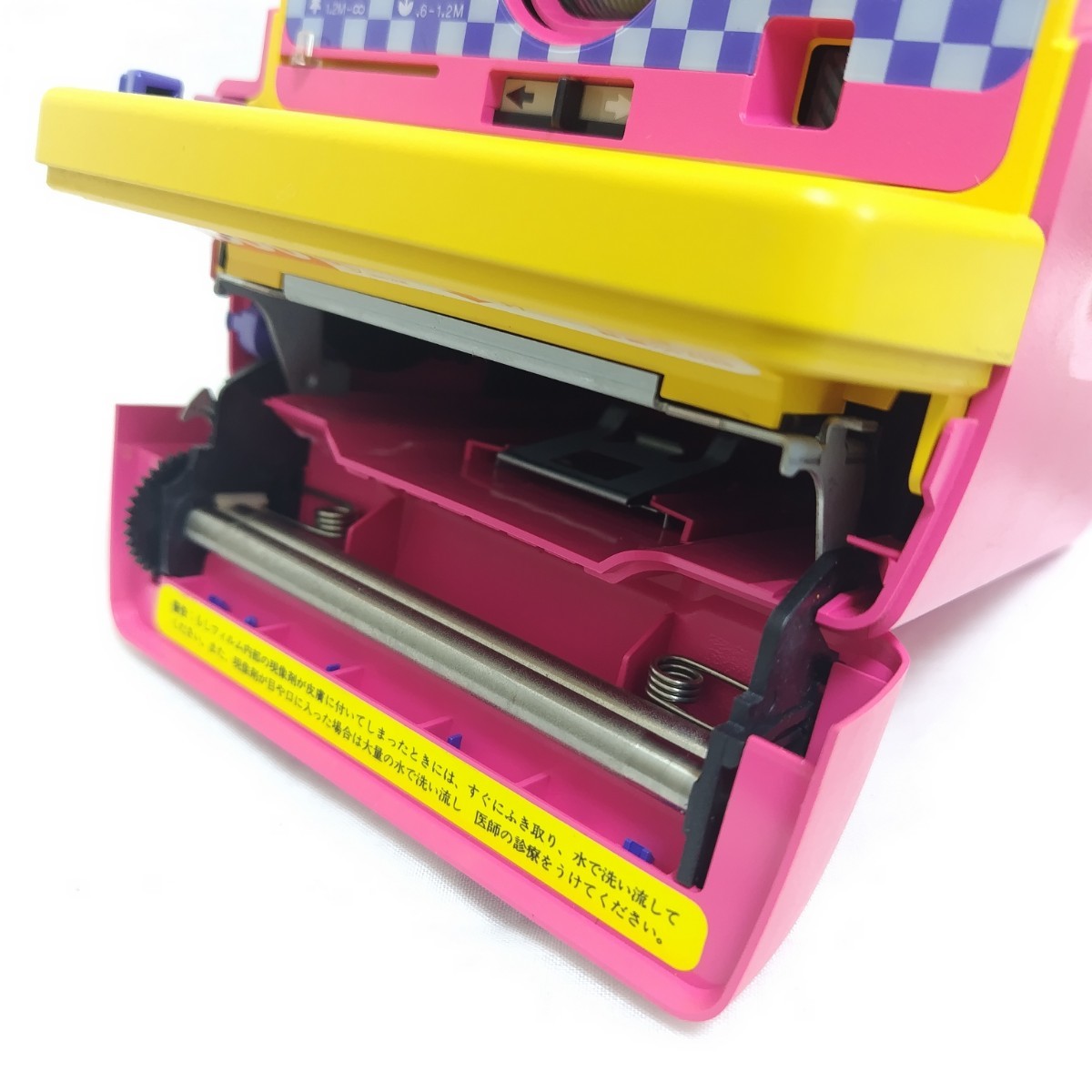 Polaroid TOMY KODOMONO OMOCHA こどものおもちゃ ポラロイドカメラ インスタントカメラ イギリス製 トミー 動作未確認_画像4