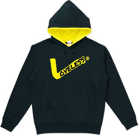 ☆Ls (Loveless) L.oveless PO.P (10.0オンス・プルオーバーパーカー).COLOR：NAVY×BLAZING YELLOW.SIZE：S～2XL ≪即決商品≫☆