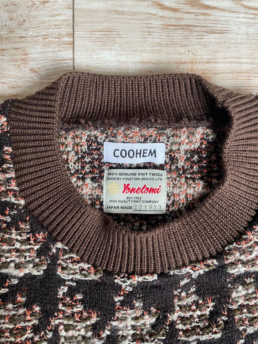 【Coohem】BRITISH TWEED ニットベスト