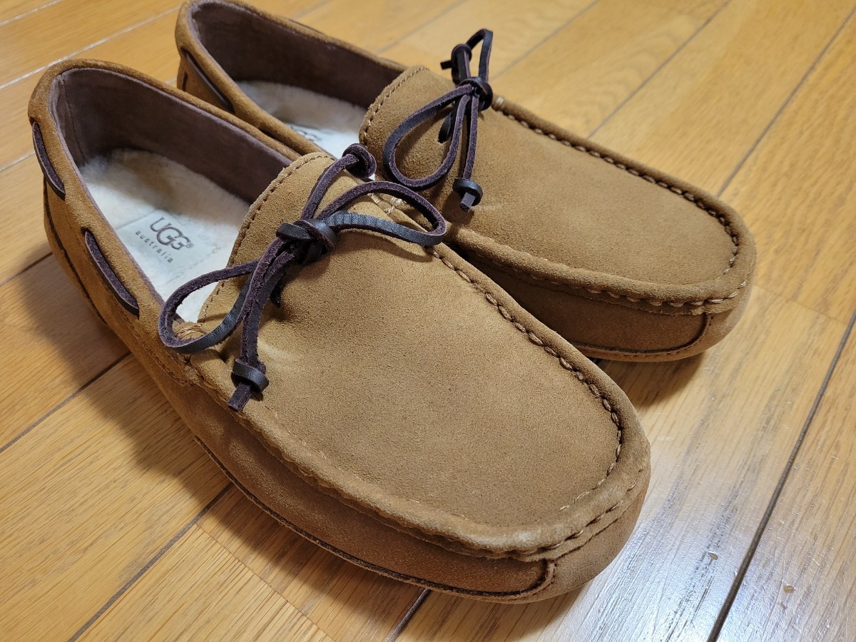 UGG　オールシーズン下敷きボア＆革2WAY　25.0_画像1