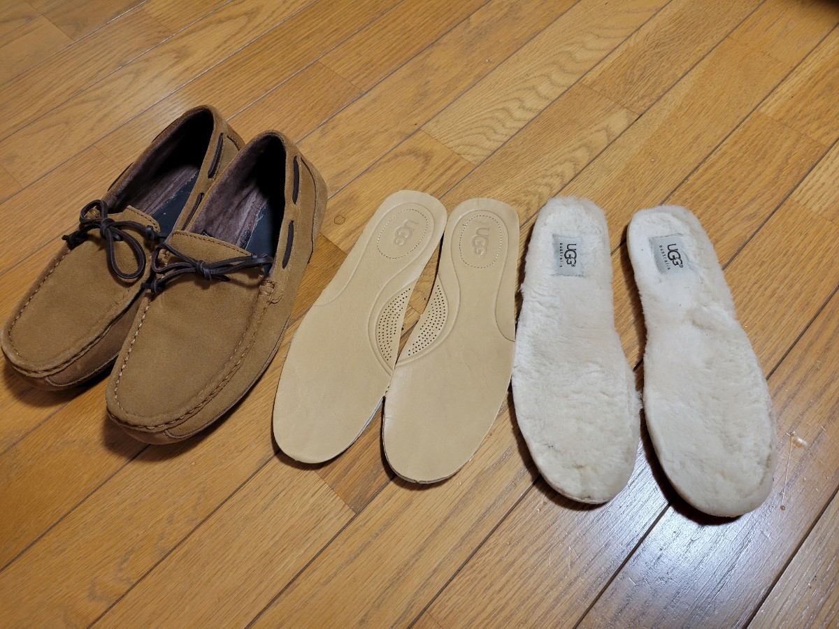 UGG　オールシーズン下敷きボア＆革2WAY　25.0_画像4