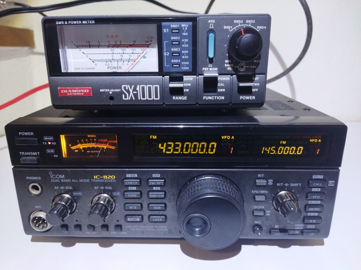 ICOM　IC-820　動作品　144MHz 430MHz　オールモード_画像1