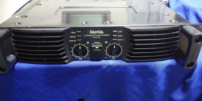 RAMSA　ラムザ　Panasonic　パナソニック　パワーアンプ　WP-9150