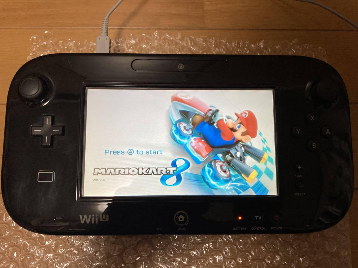 即決! 2台セット Wii U 本体 プレミアムセット ブラック 32GB_画像8
