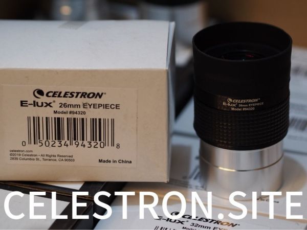 在庫処分！即日国内発送【新品/未使用】 セレストロン アイピース Celestron E-Lux 26mm Kellner Eyepiece 2インチ 天体望遠鏡_画像3