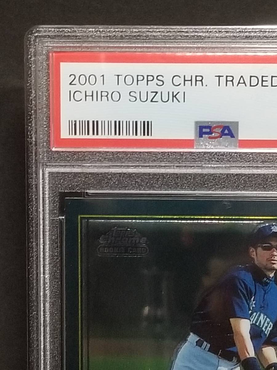 【PSA9】★現品限り★ イチロー ルーキー カード 2001 Topps Chrome #T266 Ichiro Suzuki RC シアトルマリナーズ MLB Seattle Mariners_画像2