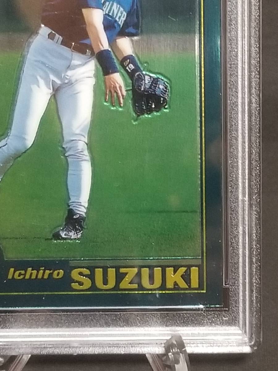 【PSA9】★現品限り★ イチロー ルーキー カード 2001 Topps Chrome #T266 Ichiro Suzuki RC シアトルマリナーズ MLB Seattle Mariners_画像5