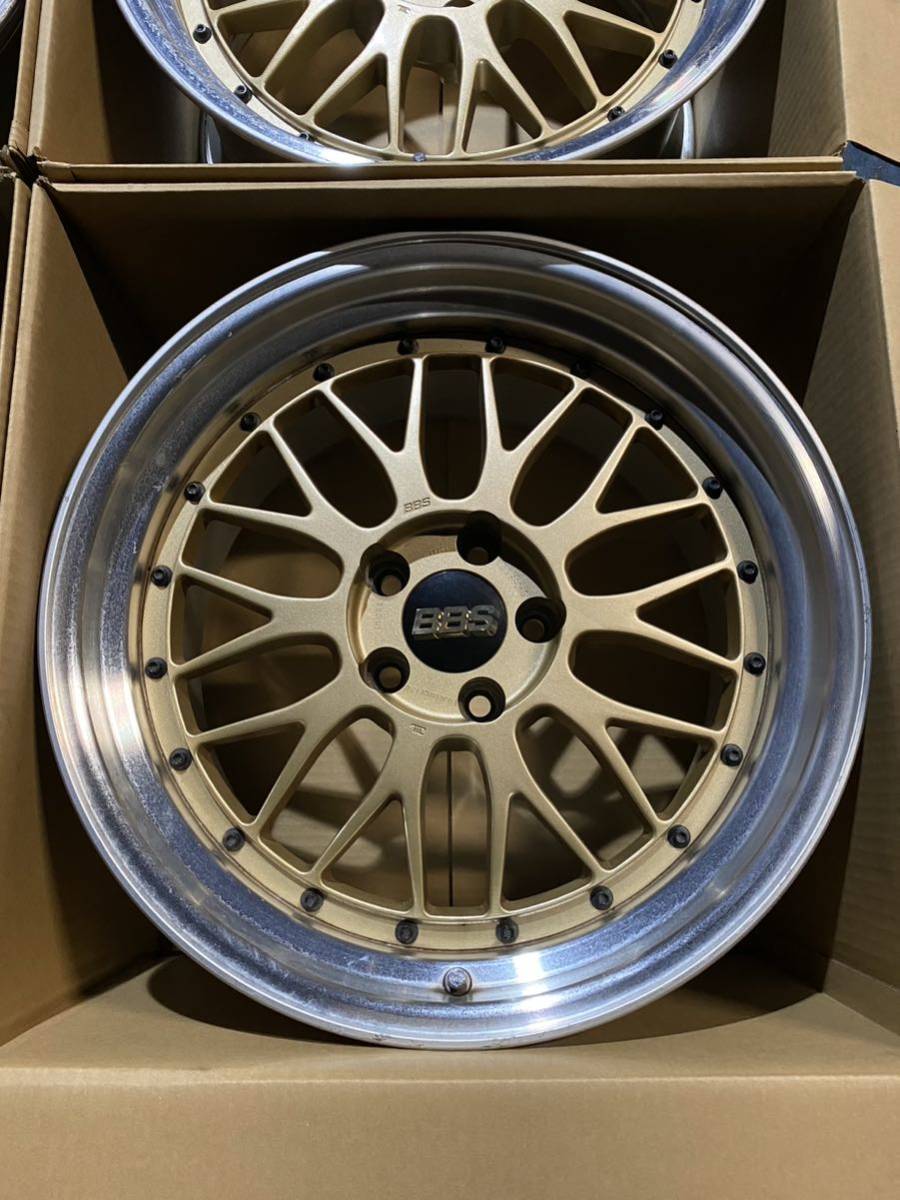 BBS LMP086 18インチ 10J +20 PCD114.3 5穴 4本 スカイライン GT-R BNR34 R34 R32 R33 ER34 HR34 LM LM086_画像2