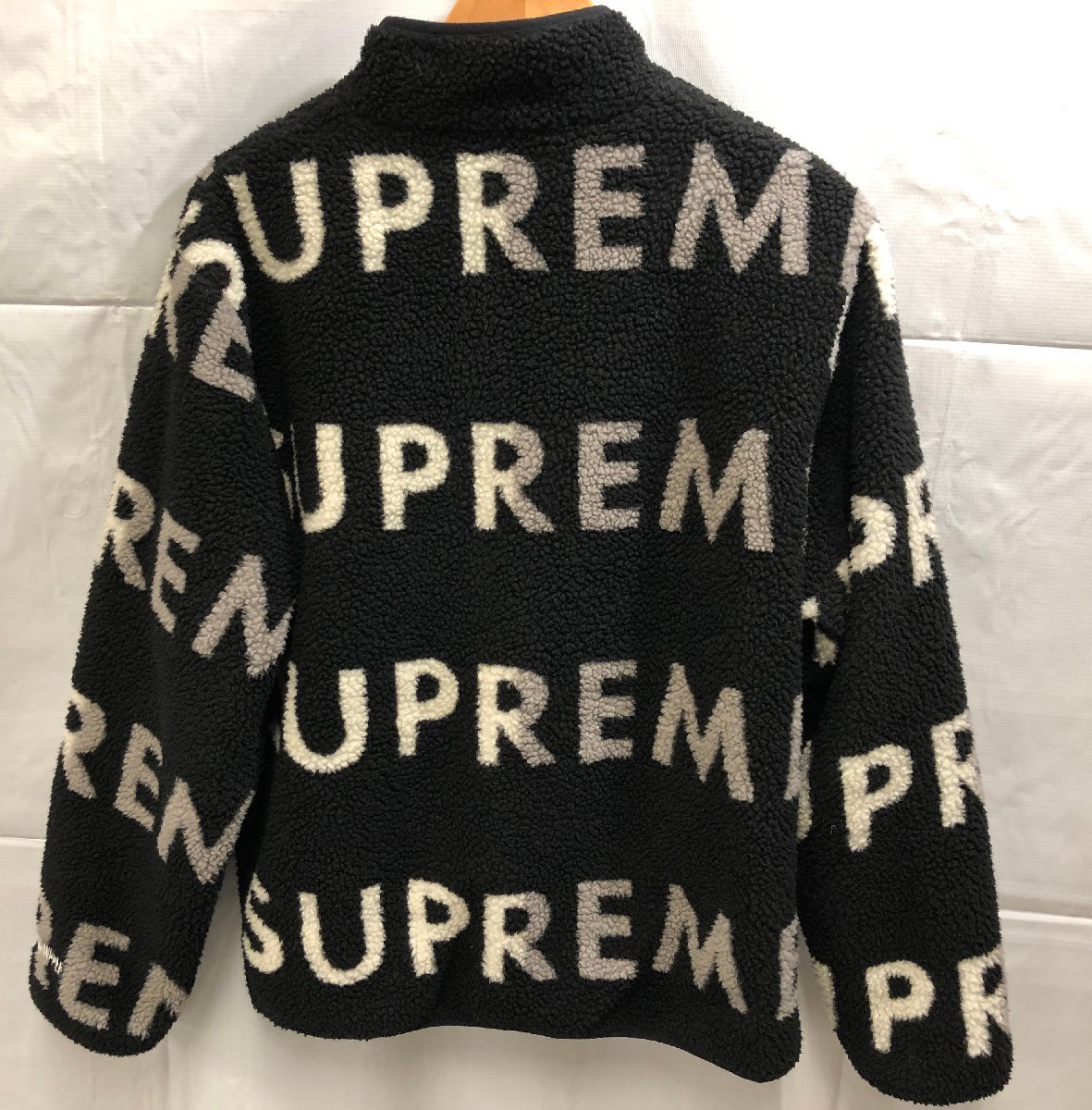 Supreme シュプリーム Reversible Logo Fleece Jacket サイズ:L リバーシブル ロゴ フリースジャケット ☆良品☆[661-1119-7O8]_画像8