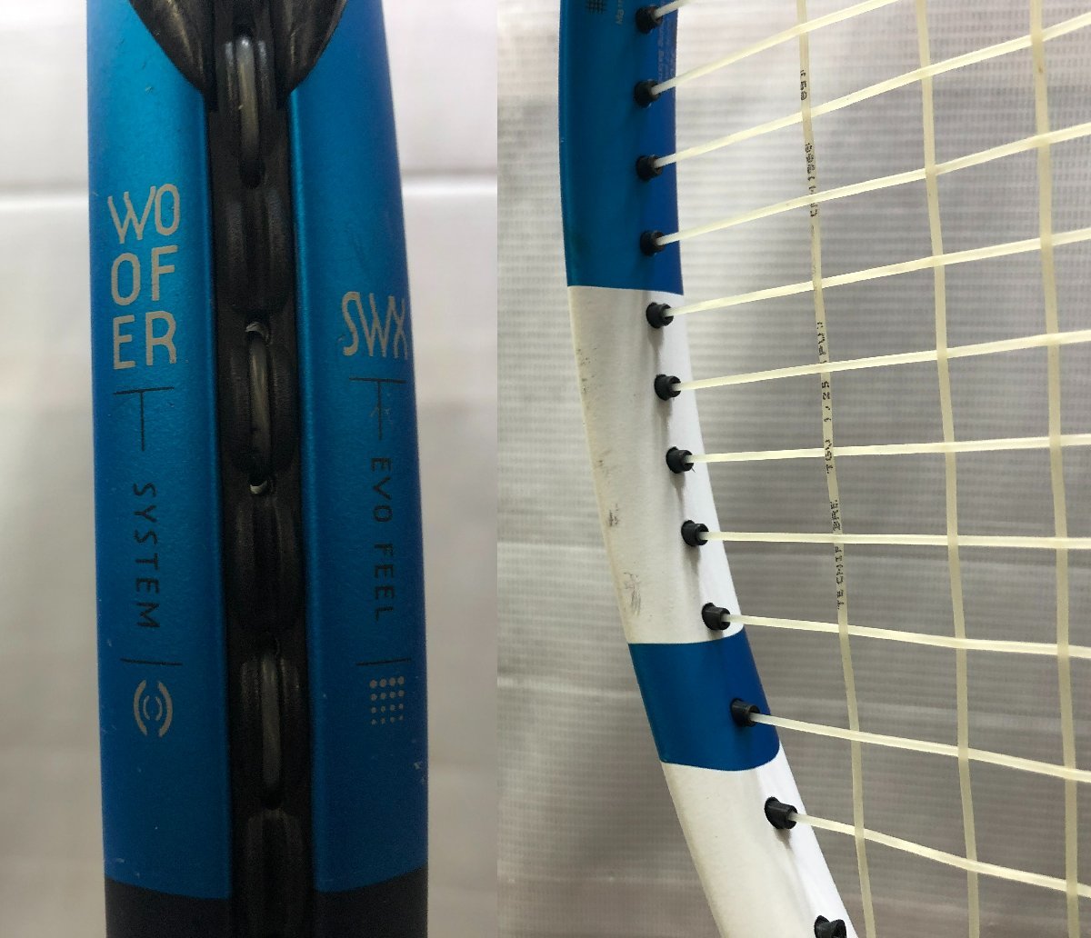 BabolaT バボラ EVO DRIVE TOUR エヴォ ドライブ ツアー 硬式テニスラケット ☆良品☆[60-1123-O6]_画像3