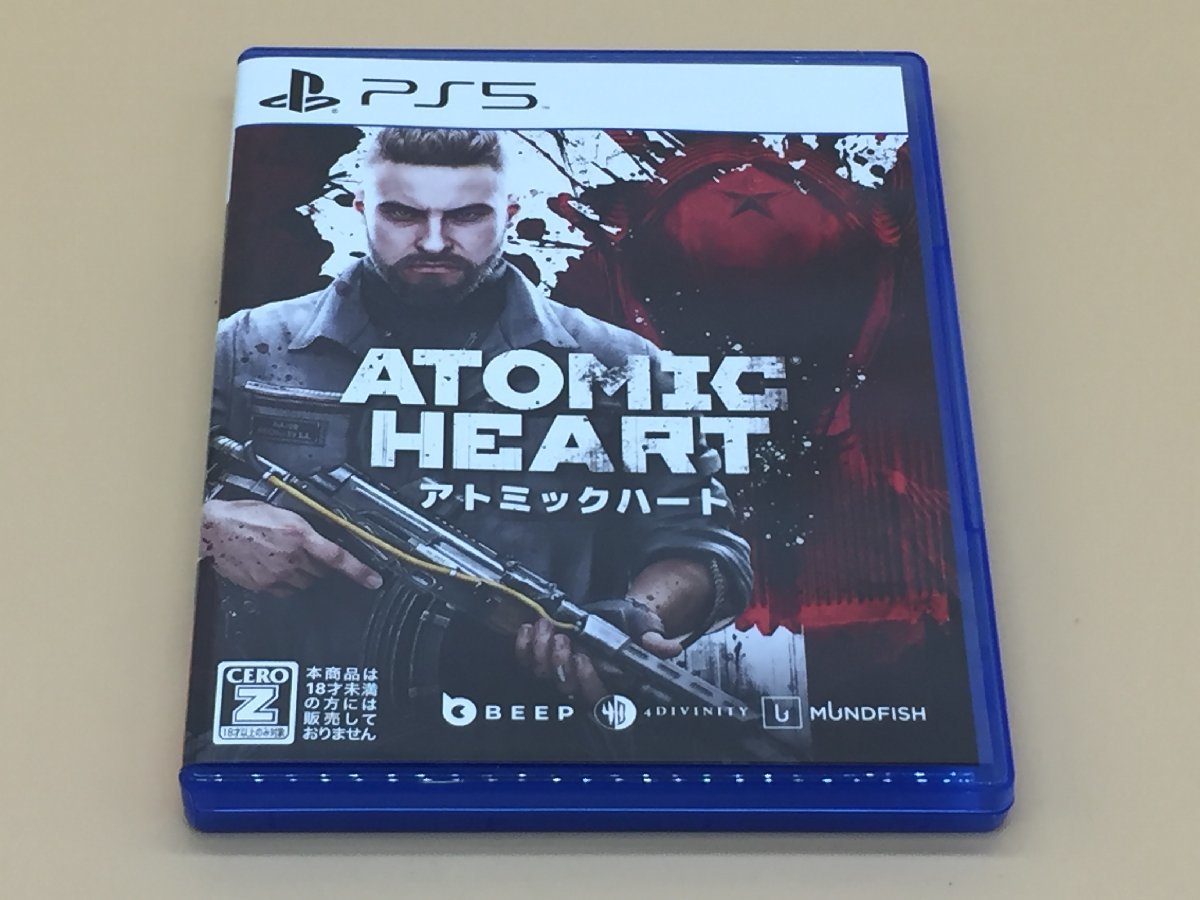 PS5 2本セット SPIDER-MAN2 スパイダーマン2 / ATOMIC HEART アトミックハート PlayStation5 プレステ5 [25-1124-T2] ☆良品☆_画像6