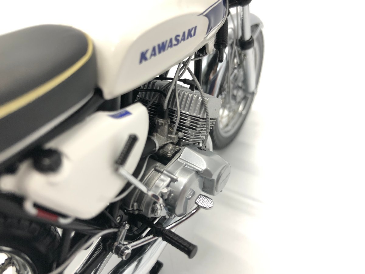 Kawasaki H1 Mach III 1968 1:12 カワサキ マッハ バイク オートバイク ミニカー ☆良品☆ [37-1207-N6]_画像9