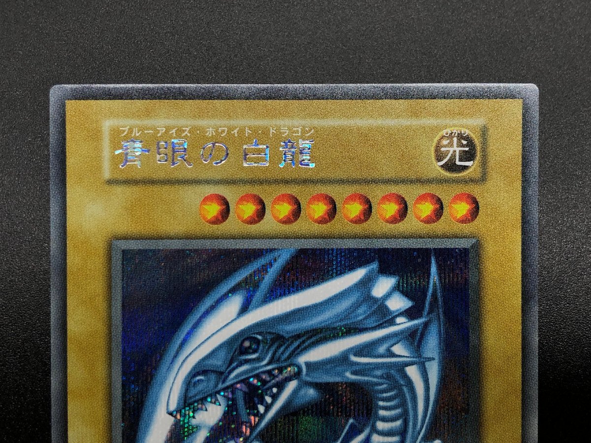 遊戯王 シク 青眼の白龍 シークレットレア 海馬セット シクブル ブルー