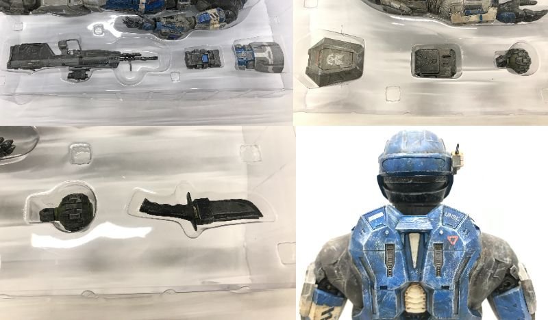 threeA Toys S-A259 コマンダー カーター SPARTAN-III 紺色箱 HALO 1/6 スケール コレクティブル スリーエー 備考有 ☆良品☆[32]_画像7