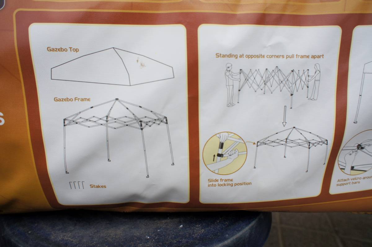 Walmart OZARK TRAIL / Ozark trail WMT  -  99 SLWG canopy tarpentent戶外營地燒烤    原文:ウォルマート　OZARK TRAIL/オザークトレイル WMT-99SLWG キャノピー　タープ　テント　アウトドア キャンプ BBQ