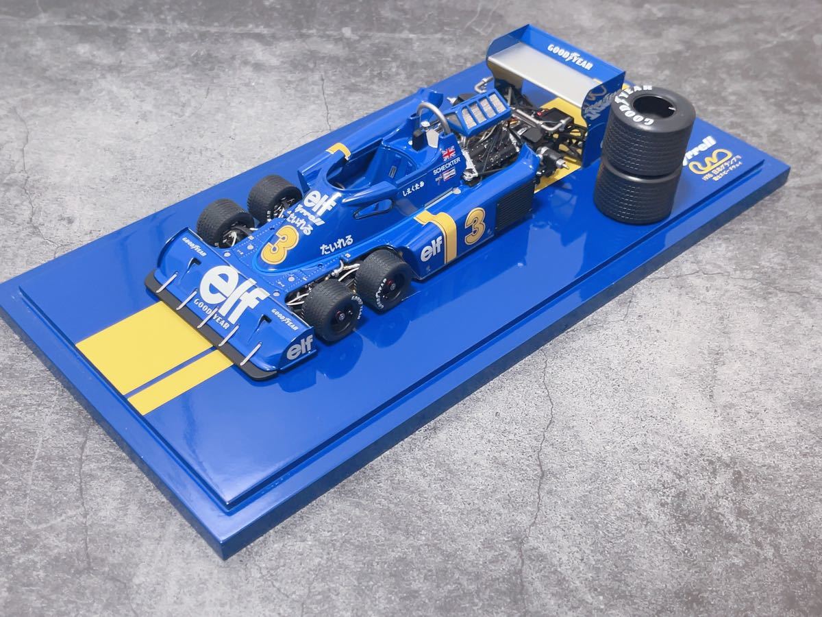 限定1500台 TSM トゥルースケールミニチュアズ 京商 1/18 タイレル P34