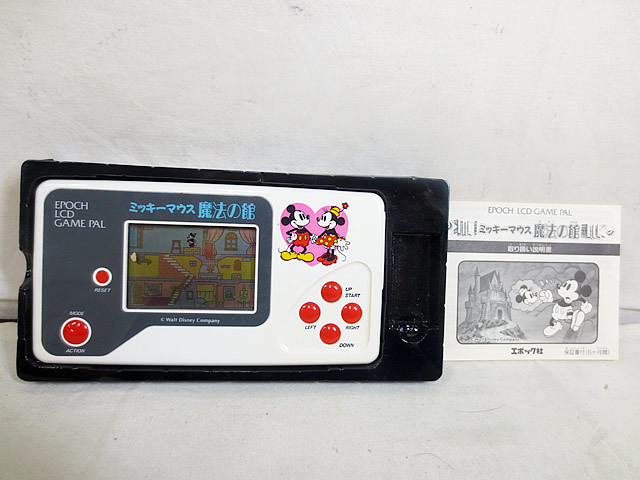 美品　エポック　ミッキーマウス 魔法の館　LCD ゲーム_画像3