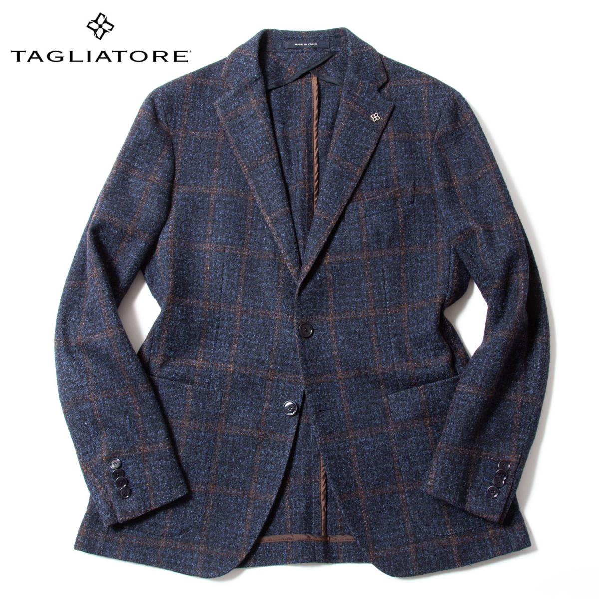 極美品 定価13万 TAGLIATORE タリアトーレ チェックジャケット