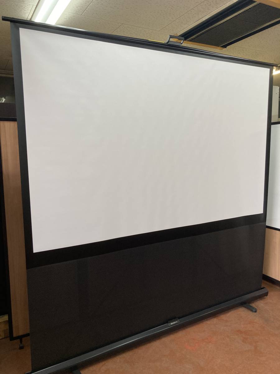 100 -inch screen GRANDVIEW company manufactured 4:3 CB-U100WM4 stand-alone kikchi. Gakken . place 