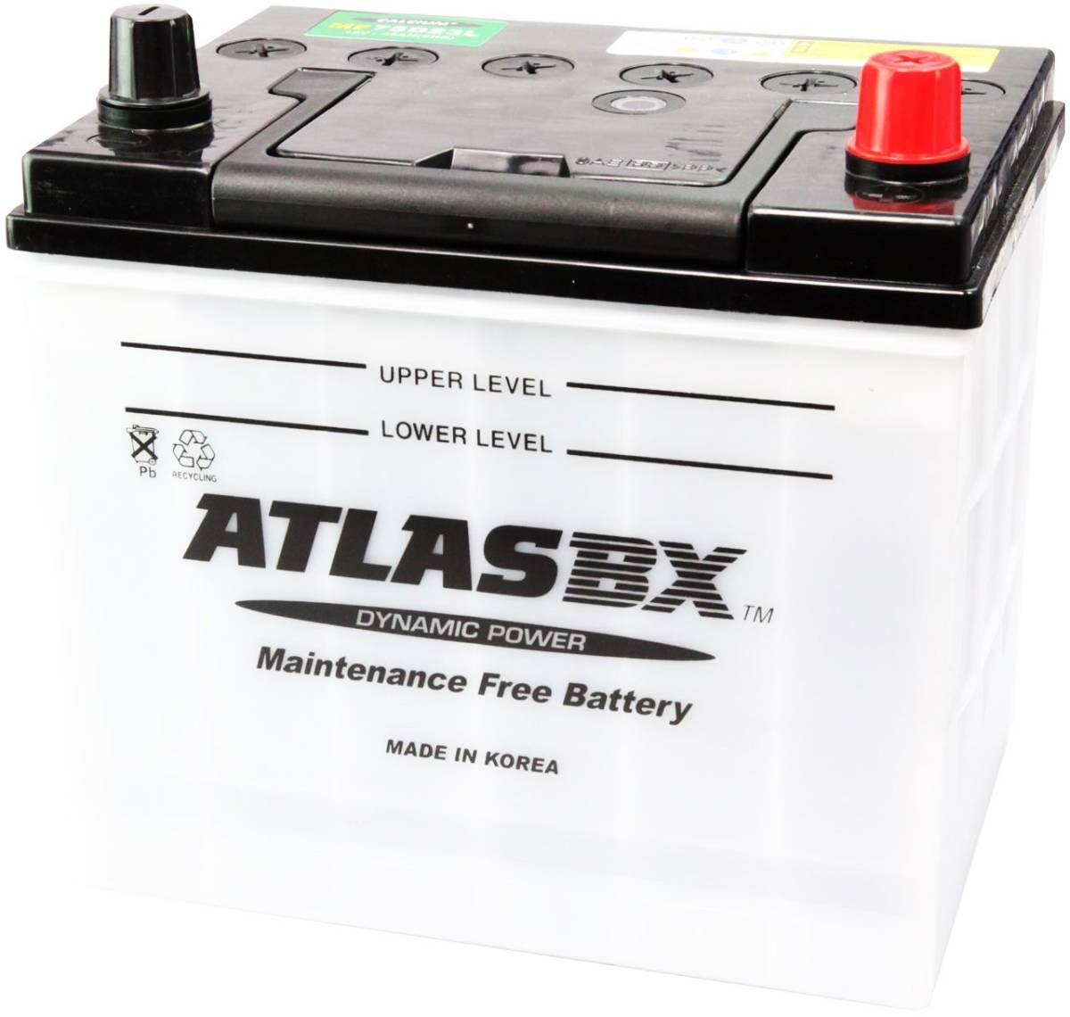 送料無料 人気 おすすめ 即日発送 新品 アトラス バッテリー ATLAS BX 正規品 MF 75D23L 適合 50D23L 55D23L 60D23L 65D23L 70D23L 75D23L_画像2