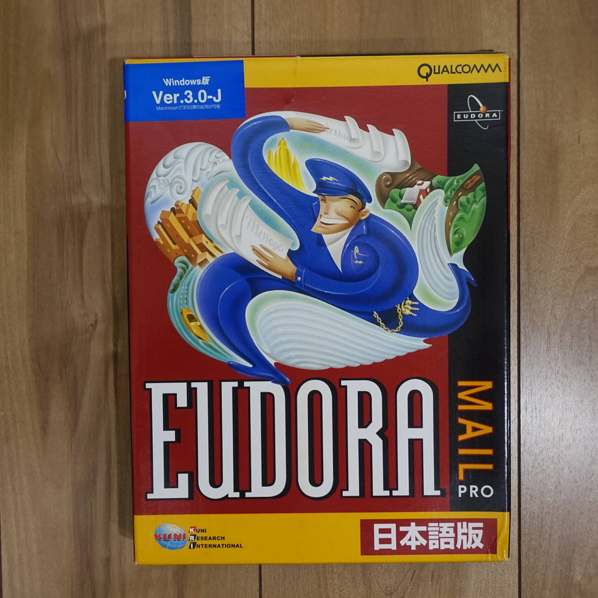 EUDORA MAIL PRO Ver.3.0-J Japanese edition CD unopened Windows operation goods 