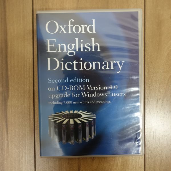 Oxford English Dictionary Second edition on CD-ROM Version 4.0 + 2.0 Windows рабочий товар 