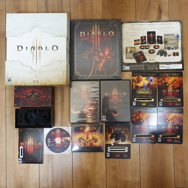 DiabloⅢ ディアブロ3 Collector's Edition コレクターズエディション 豪華付属品多数 Windows