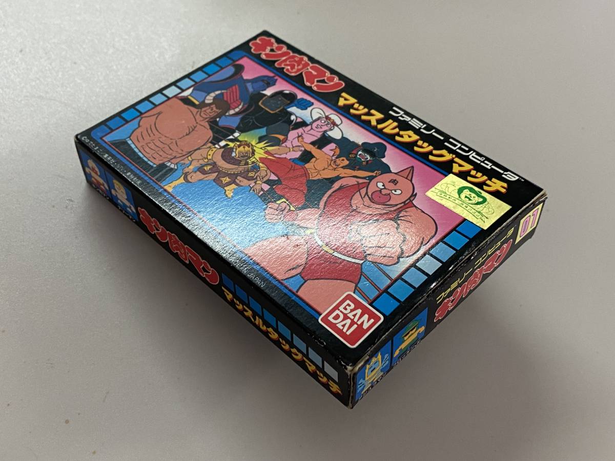 FC 新品？　美品　キン肉マン　マッスルタッグマッチ　箱説付き　珍品　レア　ファミコン _画像3